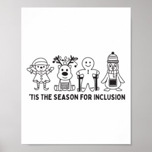 Tis The Season For Inclusion Ot Pt Slp Therapist C Poster