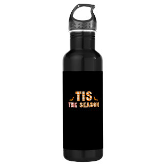 Tis The Season Funny Halloween Design 710 Ml Water Bottle