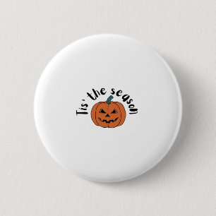 Tis The Season Funny Sloth Design 6 Cm Round Badge