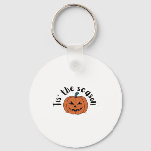 Tis The Season Funny Sloth Design Key Ring