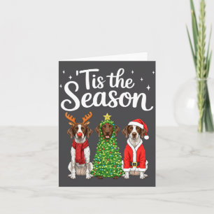 Tis The Season German Shorthaired Inter Christmas  Card