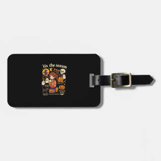 Tis The Season Halloween Anime Icons Fall Design Luggage Tag