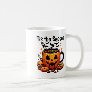 Tis The Season Halloween Pumpkin Spice Coffee Than Mug