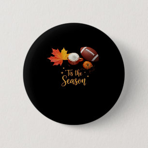 Tis The Season Halloween Retro Design 6 Cm Round Badge