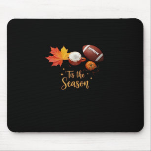 Tis The Season Halloween Retro Design Mouse Pad