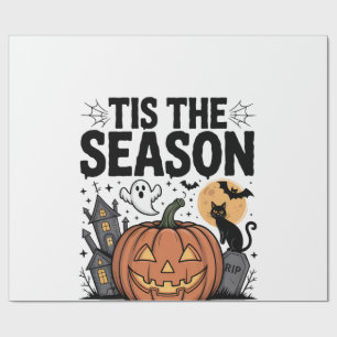 Tis the Season Halloween Wrapping Paper