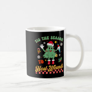 Tis The Season Heal Wound Care Nurse Christmas Ost Coffee Mug