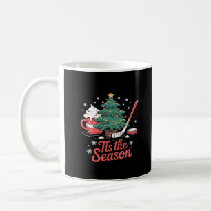 Tis The Season Hockey Coffee Tree Hockey Christmas Mug