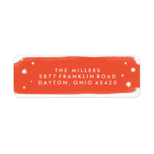 Tis the Season Holiday Address Label