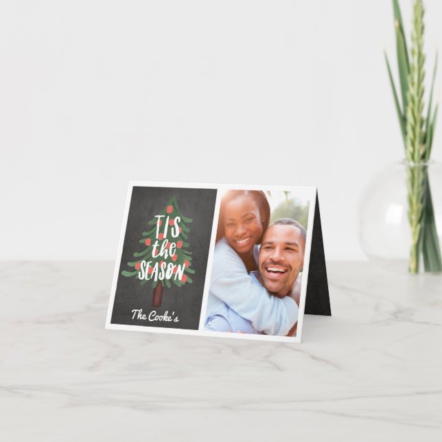 tis the season holiday card (Front)