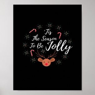 Tis The Season Jolly Poster