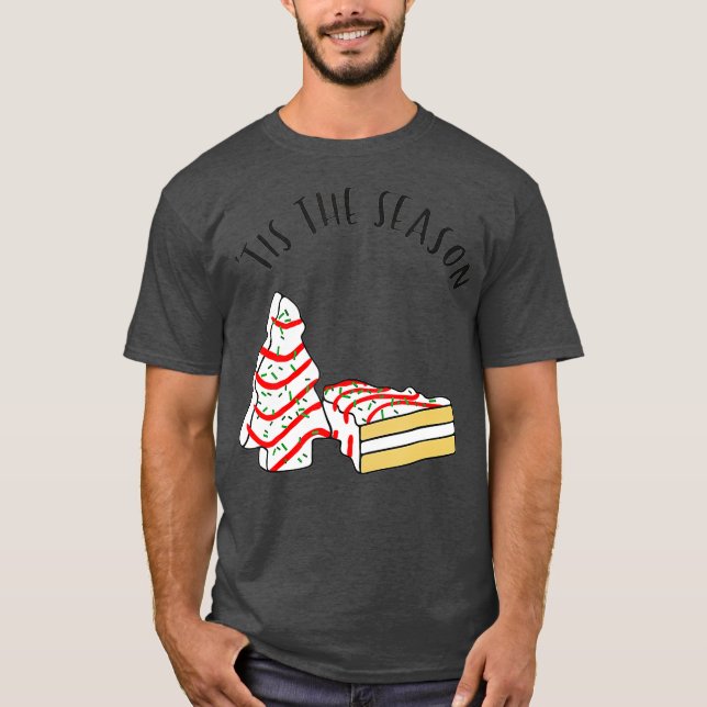 Tis The Season Little Debbie Christmas Tree T-Shirt (Front)