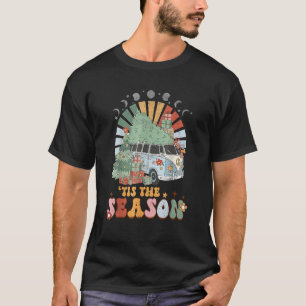 Tis' The Season Merry Camper Christmas Tree RV Cam T-Shirt