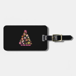 Tis The Season Mexican Christmas Tree Tamales Pan Luggage Tag
