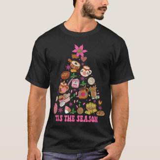 Tis The Season Mexican Christmas Tree Tamales Pan  T-Shirt