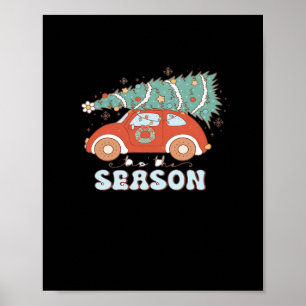 Tis The Season Minimal Clean Poster