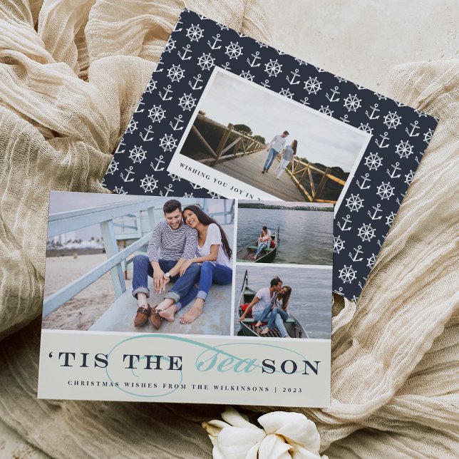 Tis the Season | Nautical Holiday Photo Card (Creator Uploaded)