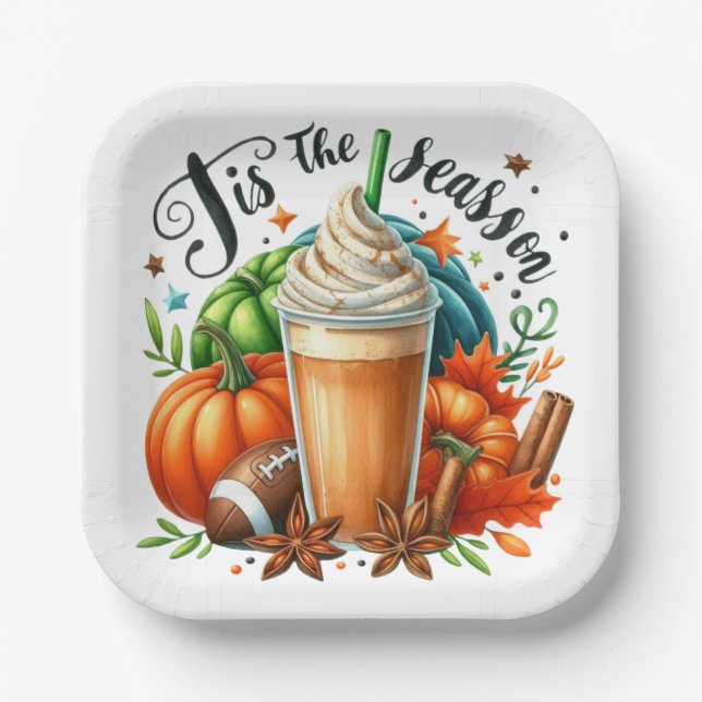 Tis the Season   Paper Plate (Front)