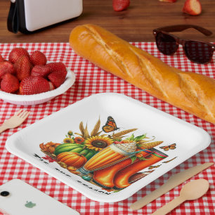 Tis the Season  Paper Plate