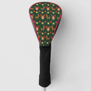 Tis the Season Pattern Golf Head Cover