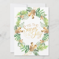 Tis The Season Pine Wreath