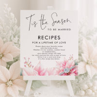 Tis the season Poinsettia Recipes Bridal Shower