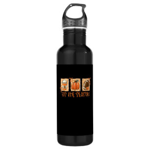 Tis The Season Pumpkin American Football Thanksgiv 710 Ml Water Bottle