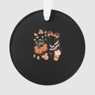 Tis The Season Pumpkin Season, Fall Harvest Autumn Ornament