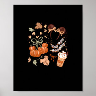 Tis The Season Pumpkin Season, Fall Harvest Autumn Poster