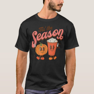 Tis The Season Pumpkin Shirt Spice Fall Autumn Hal