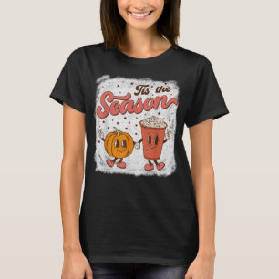 Tis The Season Pumpkin Shirt Spice Fall Autumn Hal