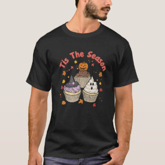 Tis The Season Pumpkin Spice Fall Autumn Boo Hallo T-Shirt