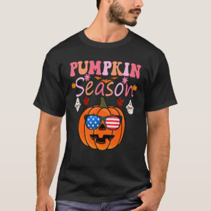 Tis The Season Pumpkin Spice Fall Autumn Halloween T-Shirt