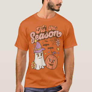 Tis The Season Pumpkin Spice Fall Autumn Halloween T-Shirt