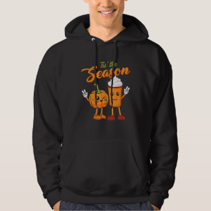 Tis The Season Pumpkin Spice  Fall Vibes Autumn Re Hoodie