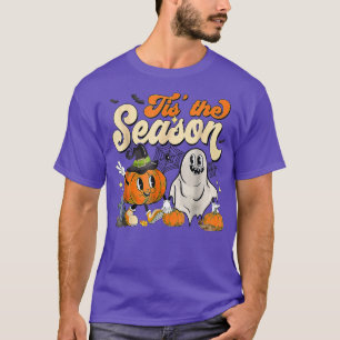 Tis The Season Pumpkin Spice Funny Fall Autumn  T-Shirt