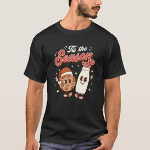 Tis The Season Retro Christmas 70s 80s Vintage Gro T-Shirt