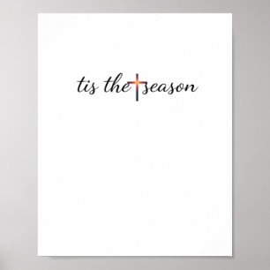 Tis The Season Retro Classic Poster