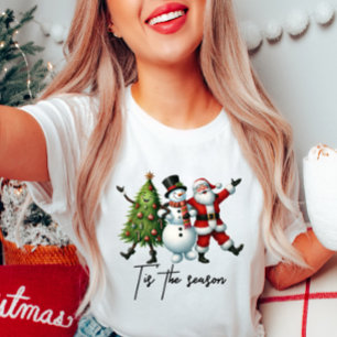 Tis The Season Santa  Shirt