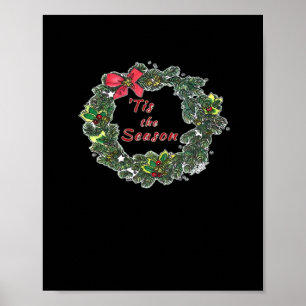 Tis The Season Shadowed Poster
