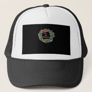 Tis The Season Shadowed Trucker Hat