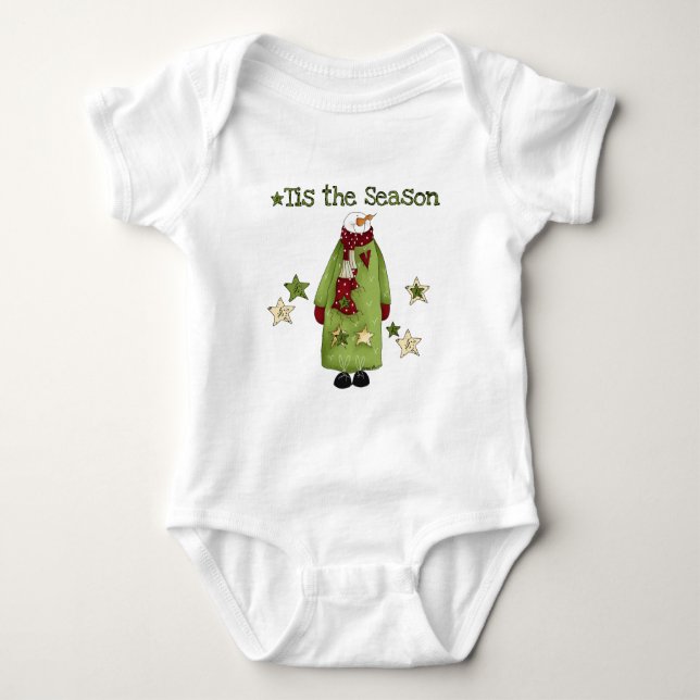 Tis the Season Snowman T-shirts and Gifts (Front)