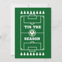 TIS THE SEASON SOCCER FOOTBALL CARD