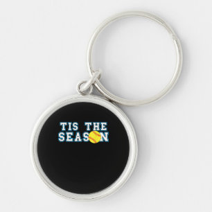 Tis The Season Softball Coach Creative Casual Key Ring