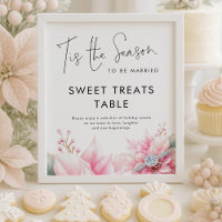 Tis the season Sweet Treats Table Bridal Shower