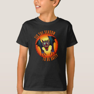 Tis the Season To Be Batty Vampire Bat T-Shirt