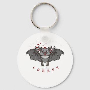 Tis The Season To Be Creepy Key Ring