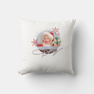 Tis The Season To Be Dolly Vintage Cushion