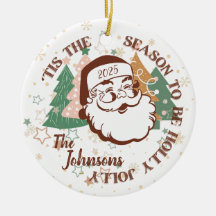 'Tis The Season To Be Holly Jolly Santa 