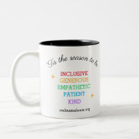 Tis the season to be inclusive mug